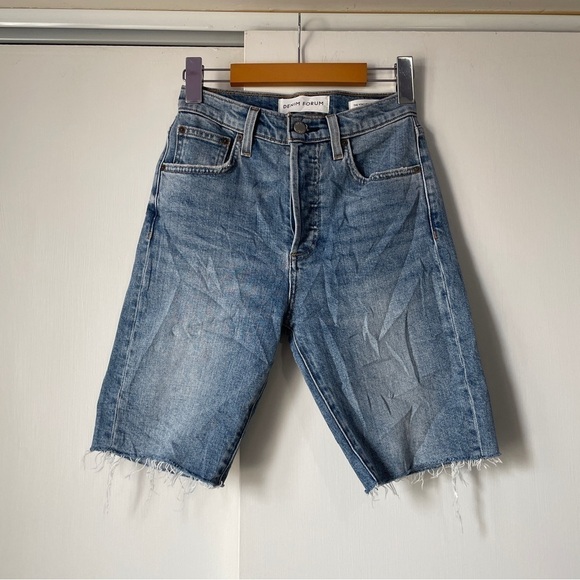 Aritzia Denim Forum The Yoko Bermuda Short - Picture 3 of 8
